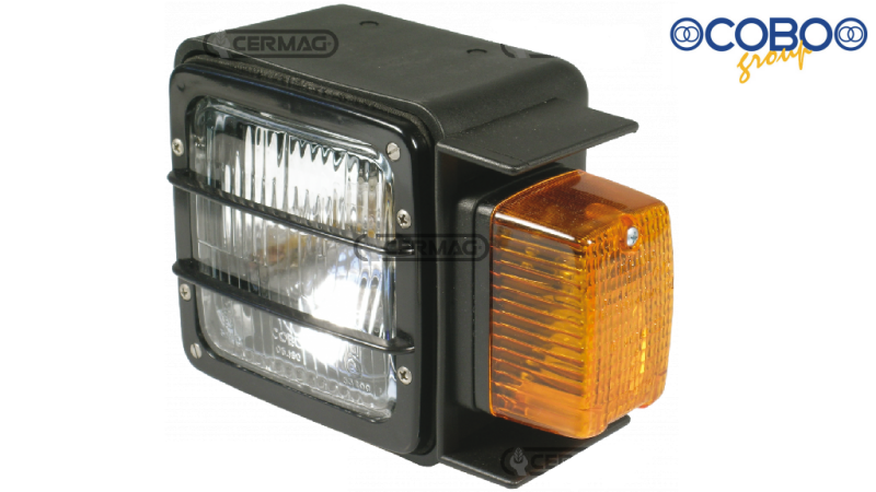 SPREDNJI ASIMETRIČNI ŽAROMET Z BOČNO SVETILKO LEVI