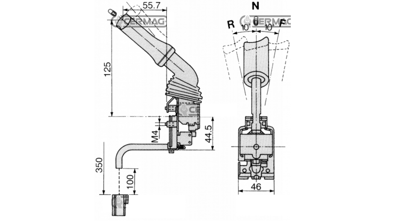 VOLANSKA ROČICA FIAT - NEW HOLLAND Serije TN