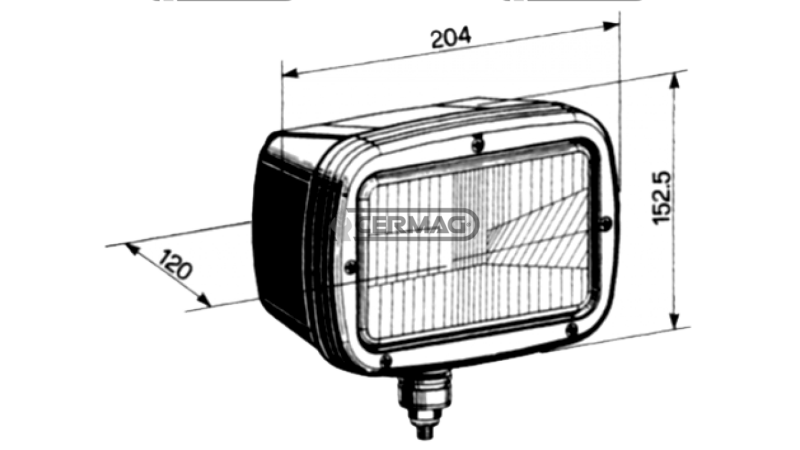 ŽAROMET S PRITRDITVIJO