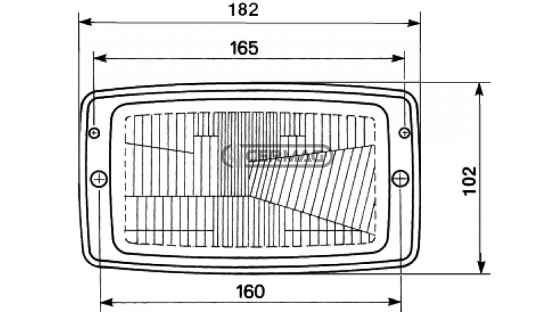  ŽAROMET   Z OKVIRJEM IN 3 LUČMI   