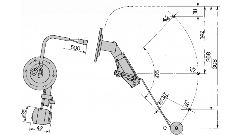 PLOVEC GORIVA FIAT 5140580