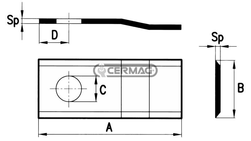 UKRIVLJENI NOŽI ZA ROTACIJSKO 108x47 (25kom)