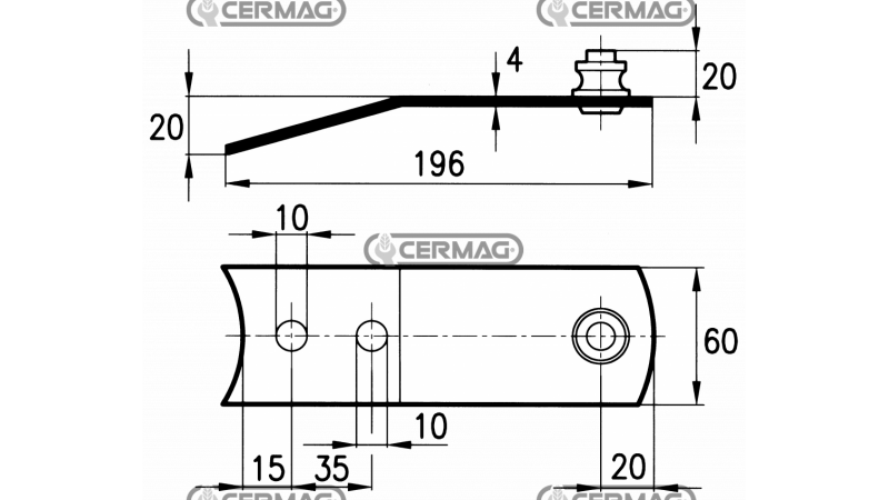 REZALNA PLOŠČA BELLON 135