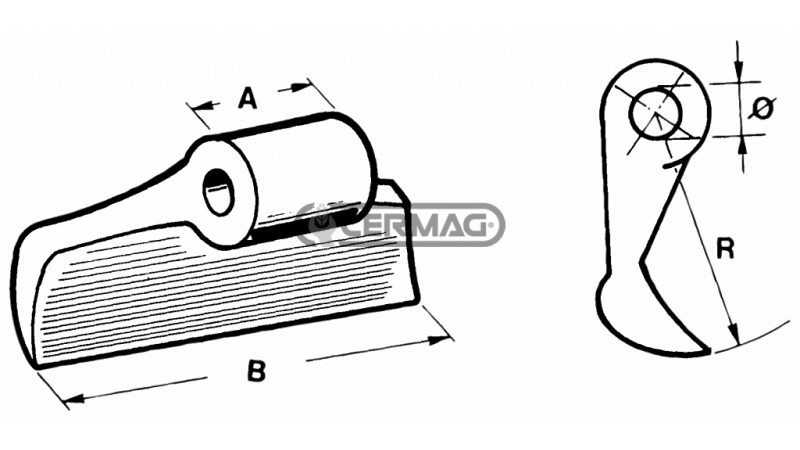KLADIVO MULČERJA 17x110x105