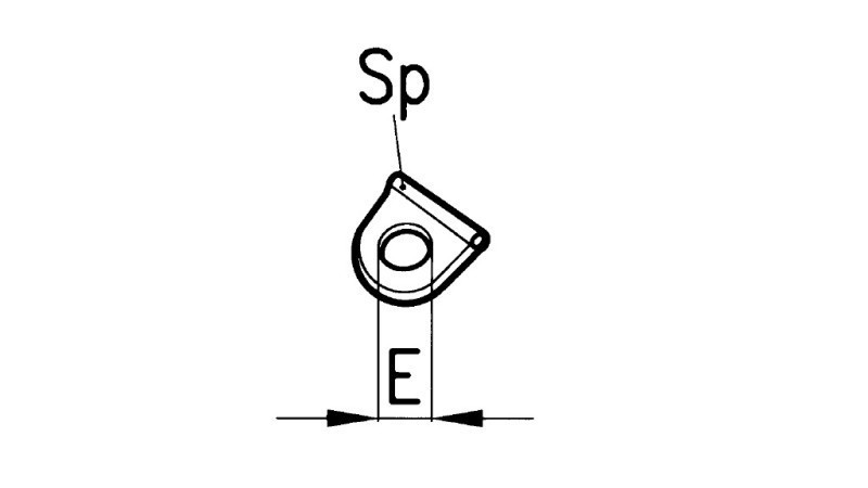 OČESNI ČLEN 9 mm (10kom)