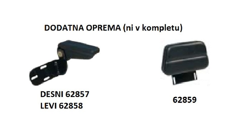 SEDEŽ Z PNEVMATSKIM VZMETENJEM M97 IZ TKANINE