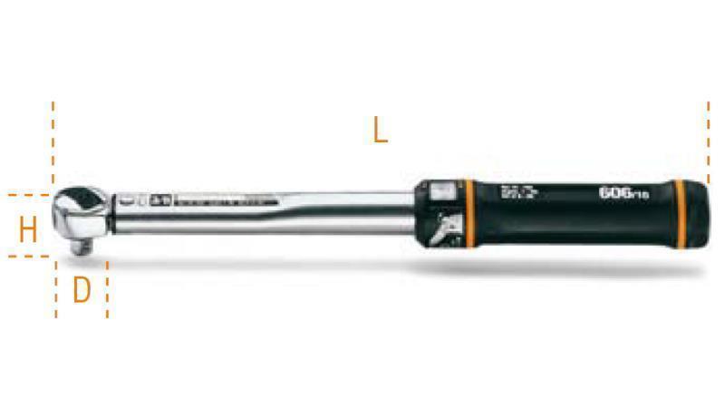 D = 40 mm
H = 43 mm
L = 440 mm