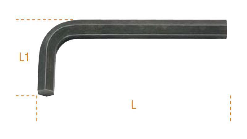 L = 70 mm, L1 = 25 mm
