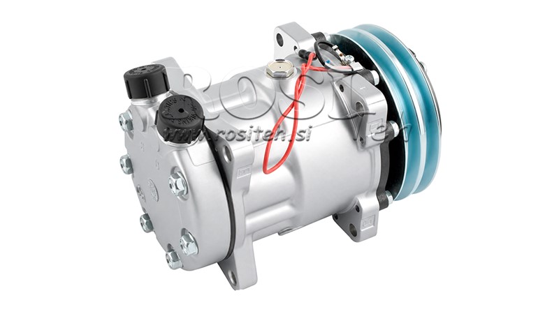 KOMPRESOR KLIMATSKE NAPRAVE SANDEN SD7H15 12V | 2x A jermenica Ø132 mm | 155 cm³ | R134a