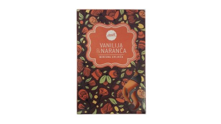 AMELI DIŠEČE SVEČKE VANILIJA-POMARANČA