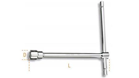 L = 244 mm,
D = 19,7 mm