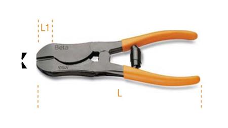 L = 200 mm, L1 = 23 mm
