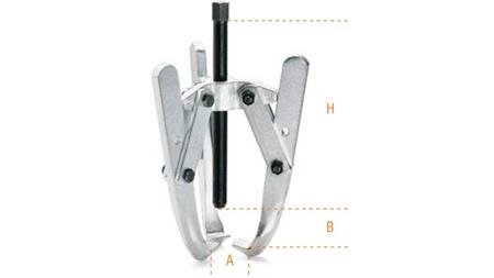 H = 270 mm, A(min): 80 mm, A (max): 250 mm, B (max): 240 mm
