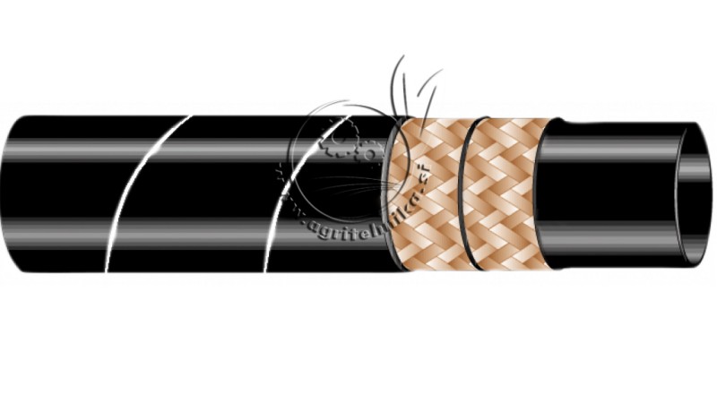 RAVNA CEV IZ GUME 60x71