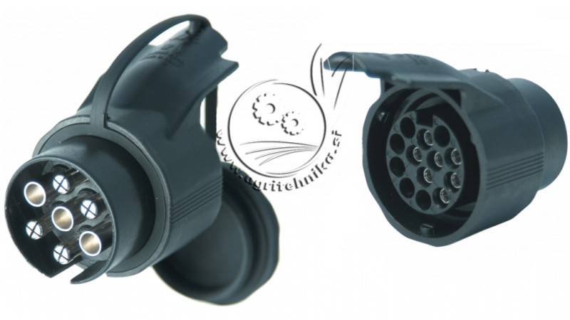 MIKROADAPTER Z 7-POLNIM VTIKAČEM IN POKROVOM