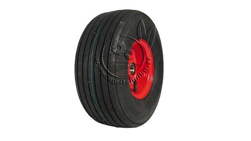 GUMJASTA PNEVMATIKA 16x6.50-8 Z PLATIŠČEM IN LEŽAJEM