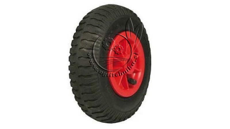 PNEVMATIKA 2.50x4 Z IZREZLJANIM PROFILOM IN RDEČO PESTO