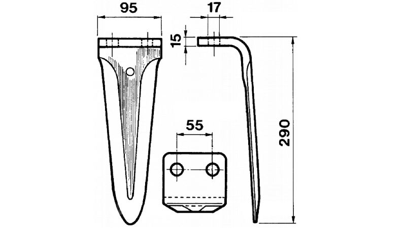 NOŽ ZA VRTAVKASTO BRANO MORRA