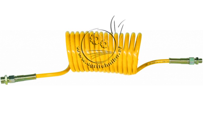 SPIRALNA ZRAČNA CEV ZA ZAVORE 16x1,5-22x1,5 RUMENA