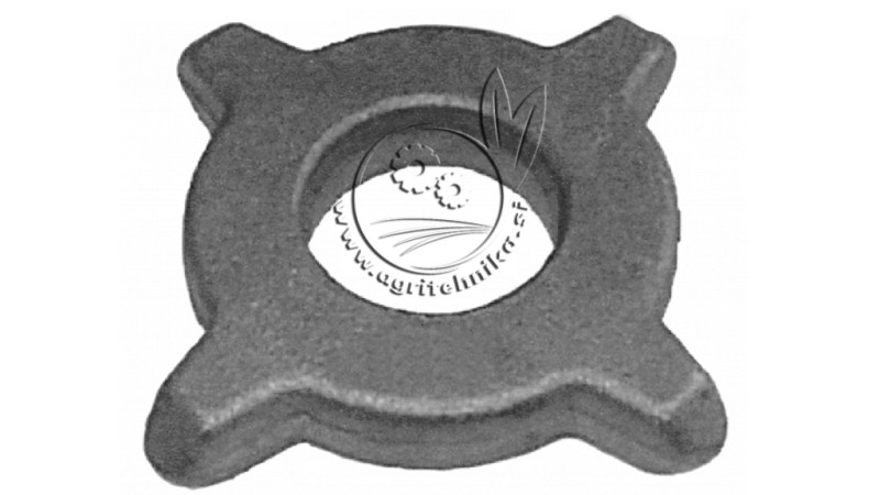 JEKLENI VERIŽNIK 100 - 4 ZOBI