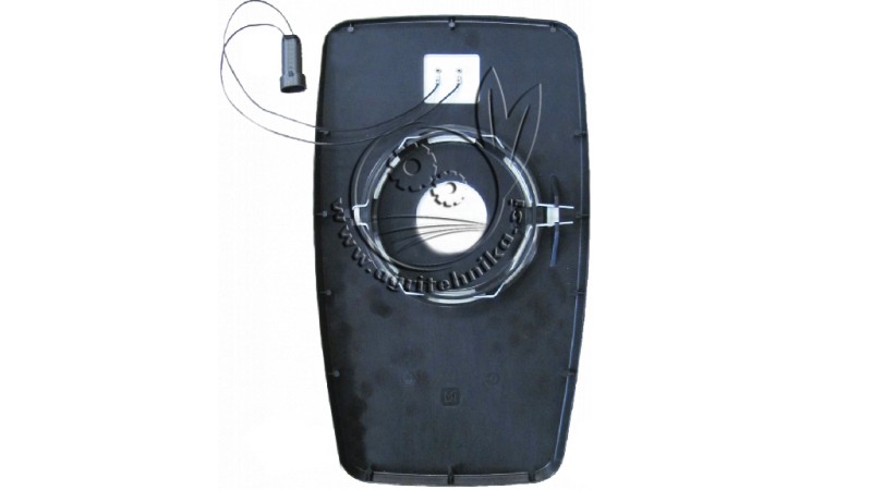 OHIŠJE ZA OGLEDALO Z ODMRZOVANJEM 12V, S STEKLOM