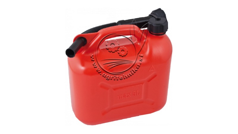POSODA ZA GORIVO RDEČA - 5 l