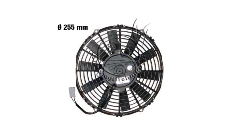VENTILATOR    fi 255 mm POTISNI - 24 V  