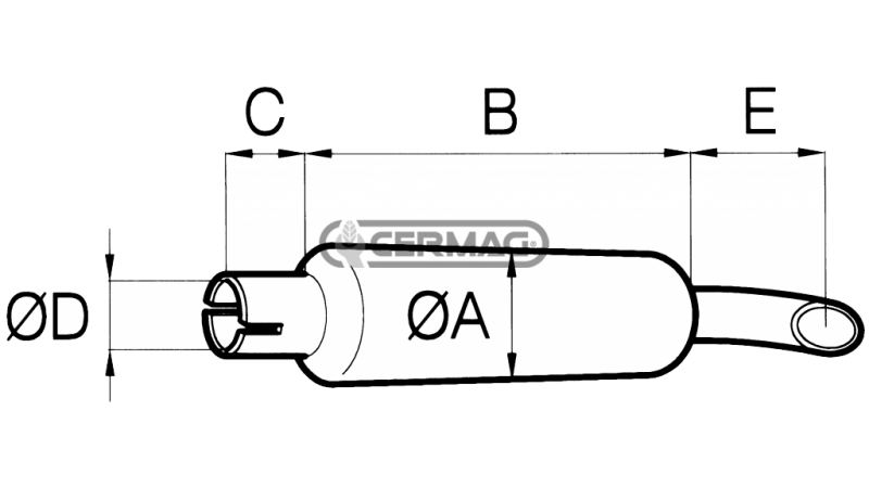 DUŠILEC ZVOKA FI 100 - HP MOTOR 150/200