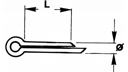 RAZCEPKE 2,5x40 (100kom)