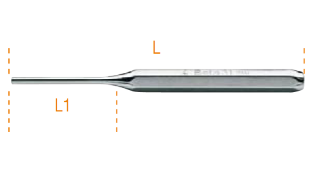 L = 128 mm, L1 = 35 mm