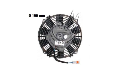 VENTILATOR    fi 190 mm POTISNI- 12 V  