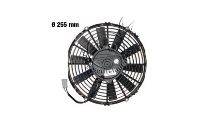 VENTILATOR     fi 255 mm POTISNI - 12 V  