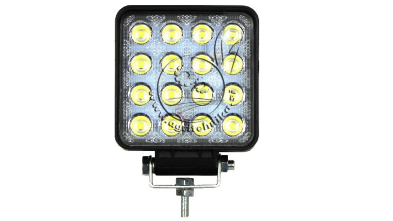 LED DELOVNA SVETILKA - LUČ 16 LED 48W 12V-24V