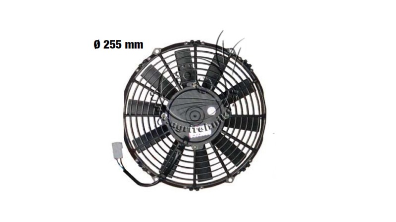 VENTILATOR    fi 255 mm POTISNI - 24 V  